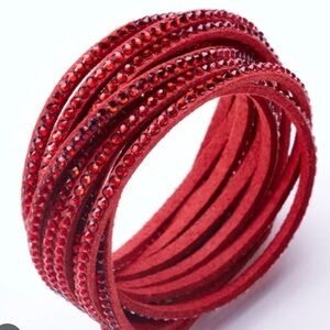 Swarovski bracelet red